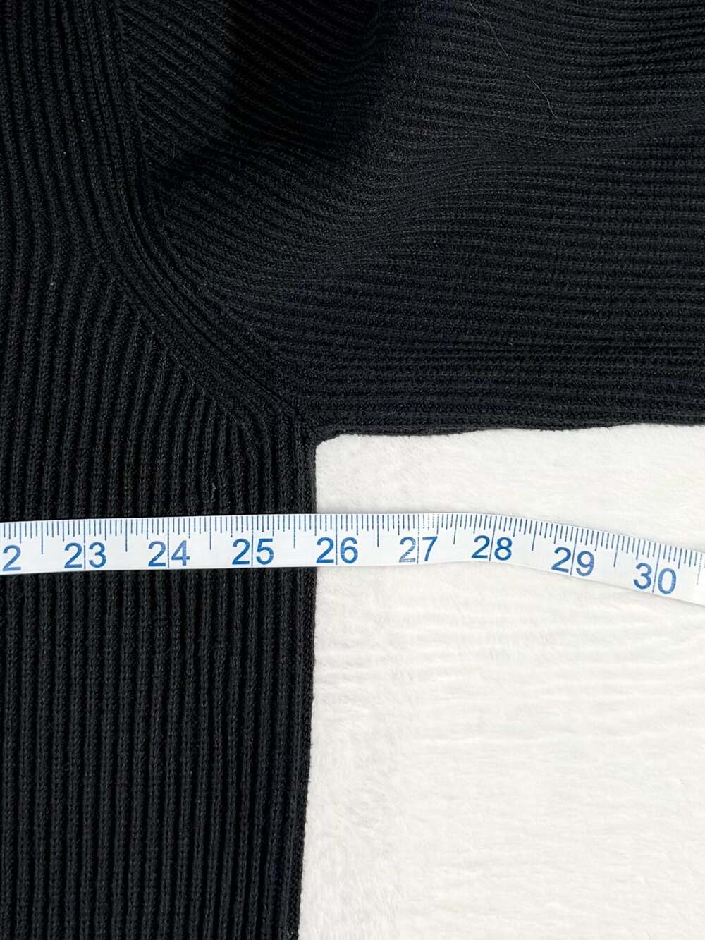 Collars & Co. Men's 100% Cotton Ribbed 1/4 Zip Pullover Sweater Black 2XL - Picture 7 of 8